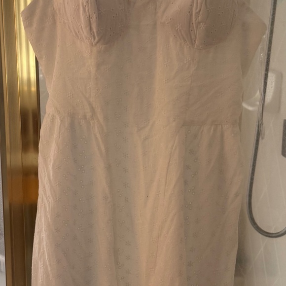 White summer midi dress - Picture 1 of 1